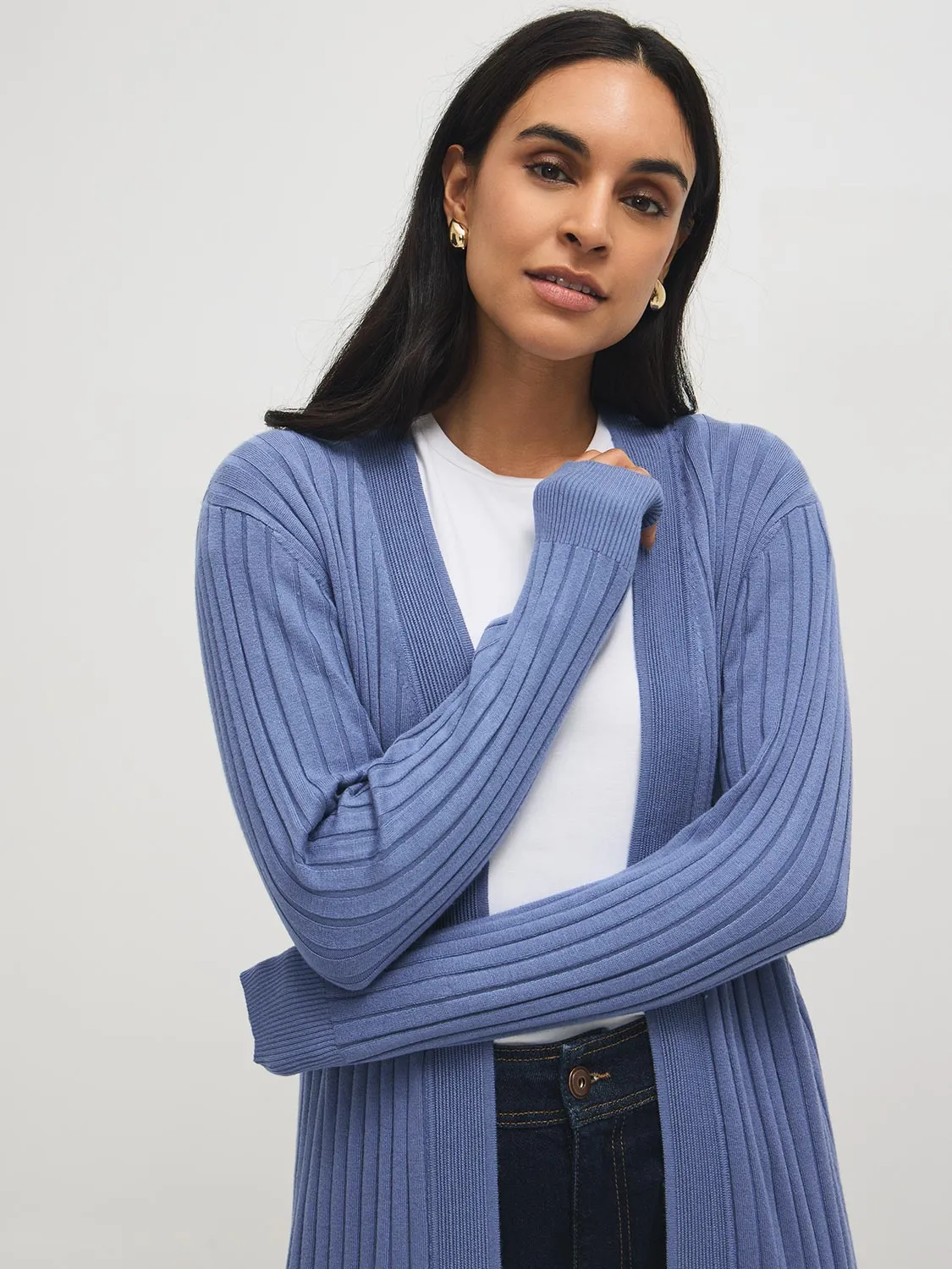 Ribbed Duster sold by Suzy Shier product image thumbnail 3