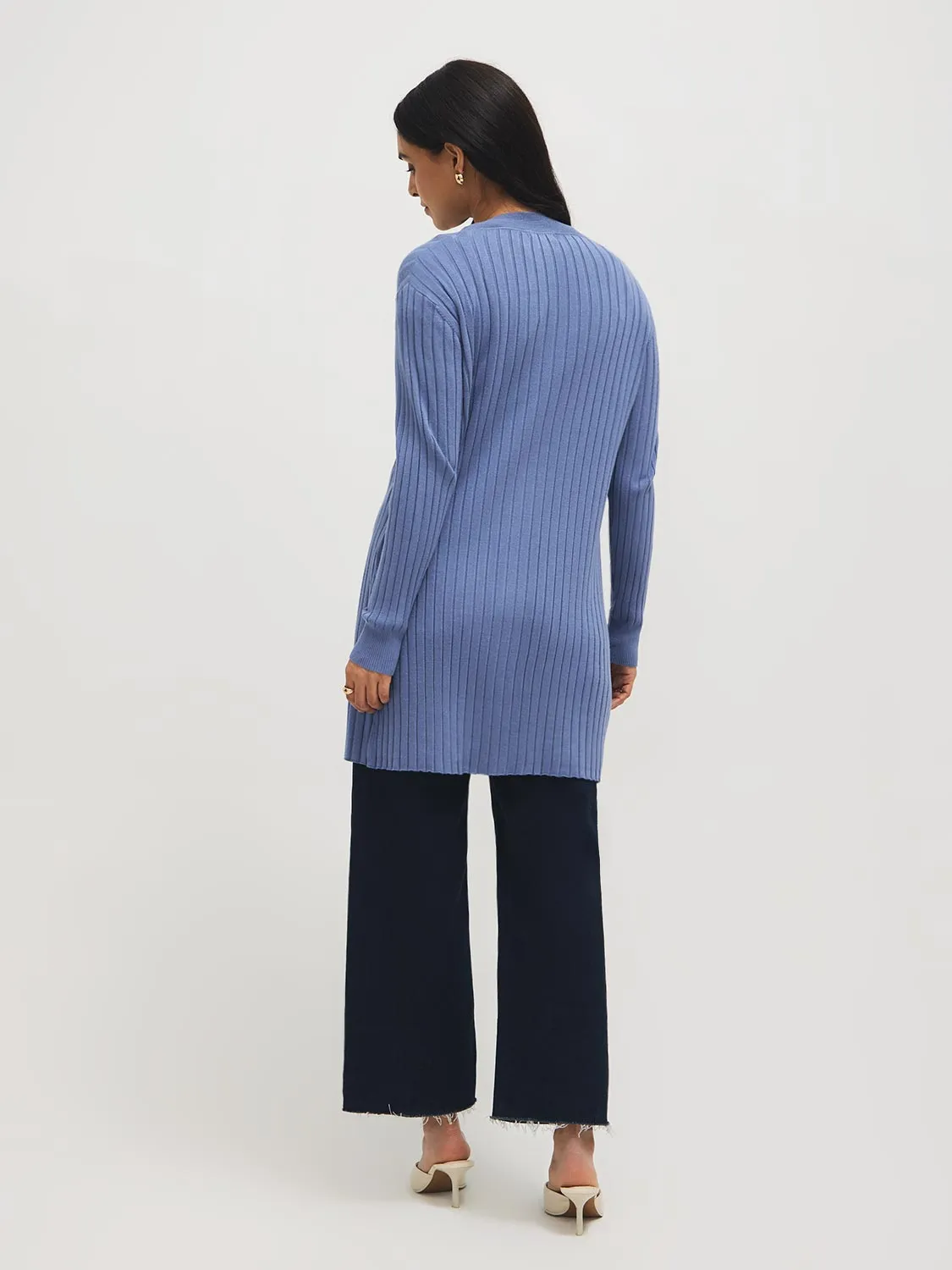 Ribbed Duster sold by Suzy Shier product image thumbnail 4