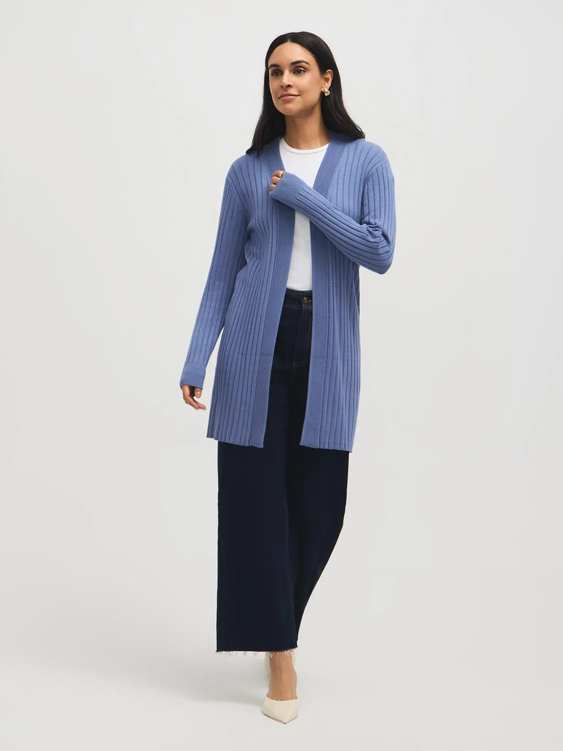 Ribbed Duster sold by Suzy Shier product image thumbnail 2