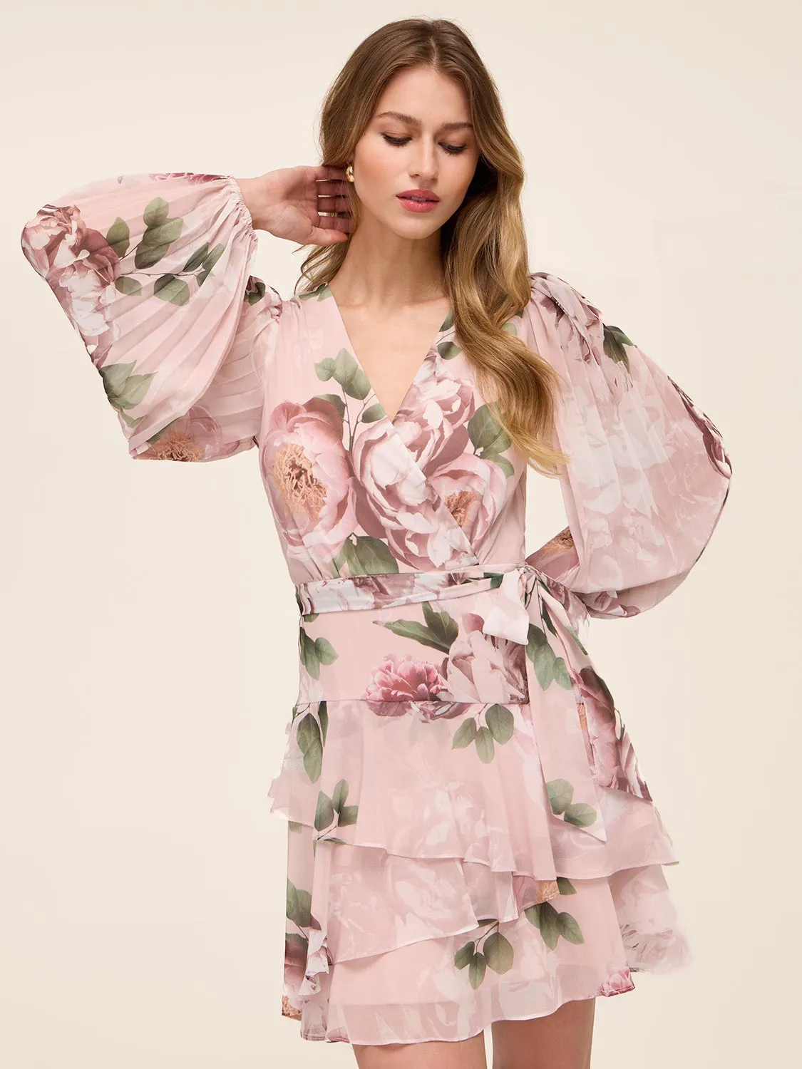 Fit & Flare Floral Mini Dress sold by Suzy Shier product image thumbnail 2