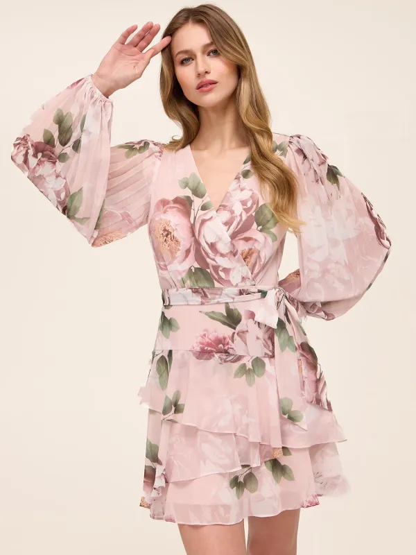 Fit & Flare Floral Mini Dress sold by Suzy Shier