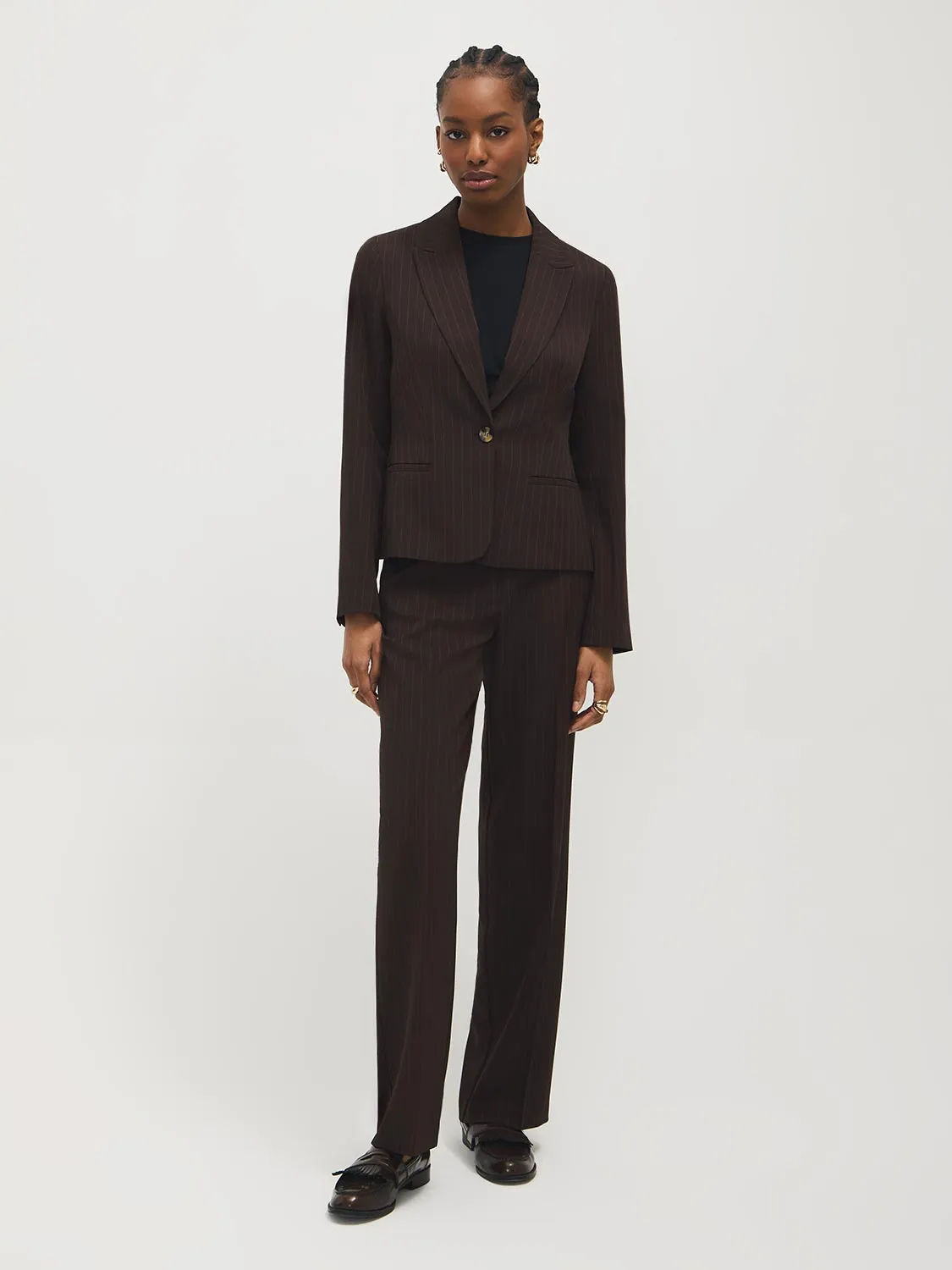 Striped Blazer sold by Suzy Shier product image thumbnail 5