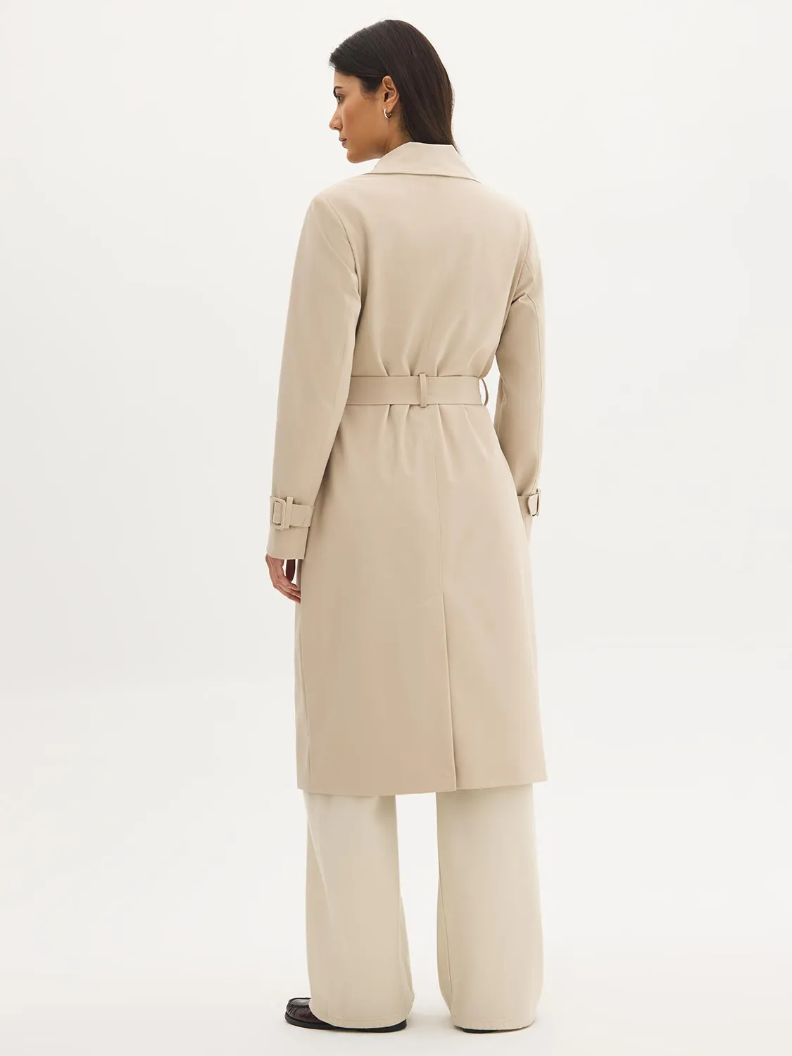 Long Trench Coat sold by Suzy Shier product image thumbnail 5