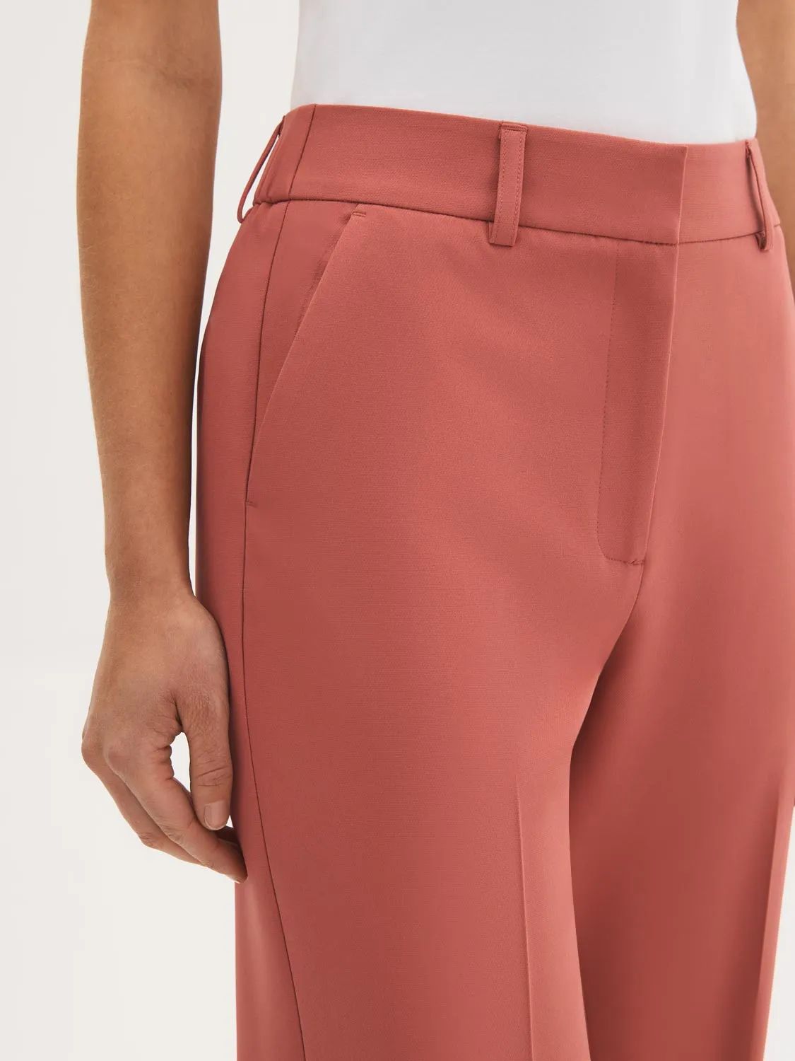 Tailored Straight-Leg Pants sold by Suzy Shier product image thumbnail 4