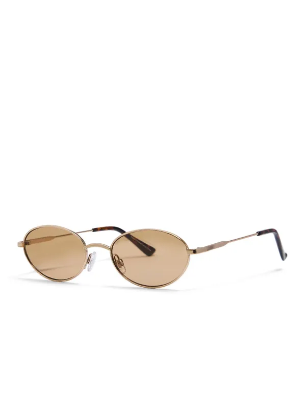 Oval Metal Frame Sunglasses made by Suzy Shier