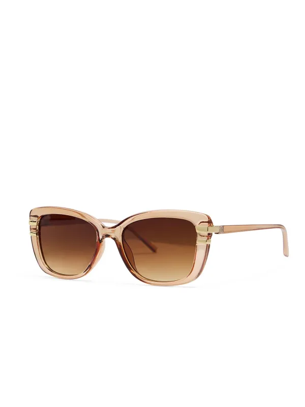 Gold Detail Cat Eye Sunglasses made by Suzy Shier