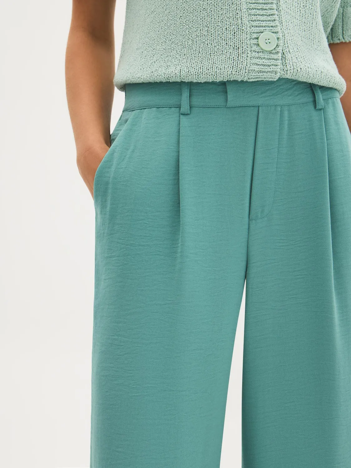 Airflow Wide-Leg Pants sold by Suzy Shier product image thumbnail 3