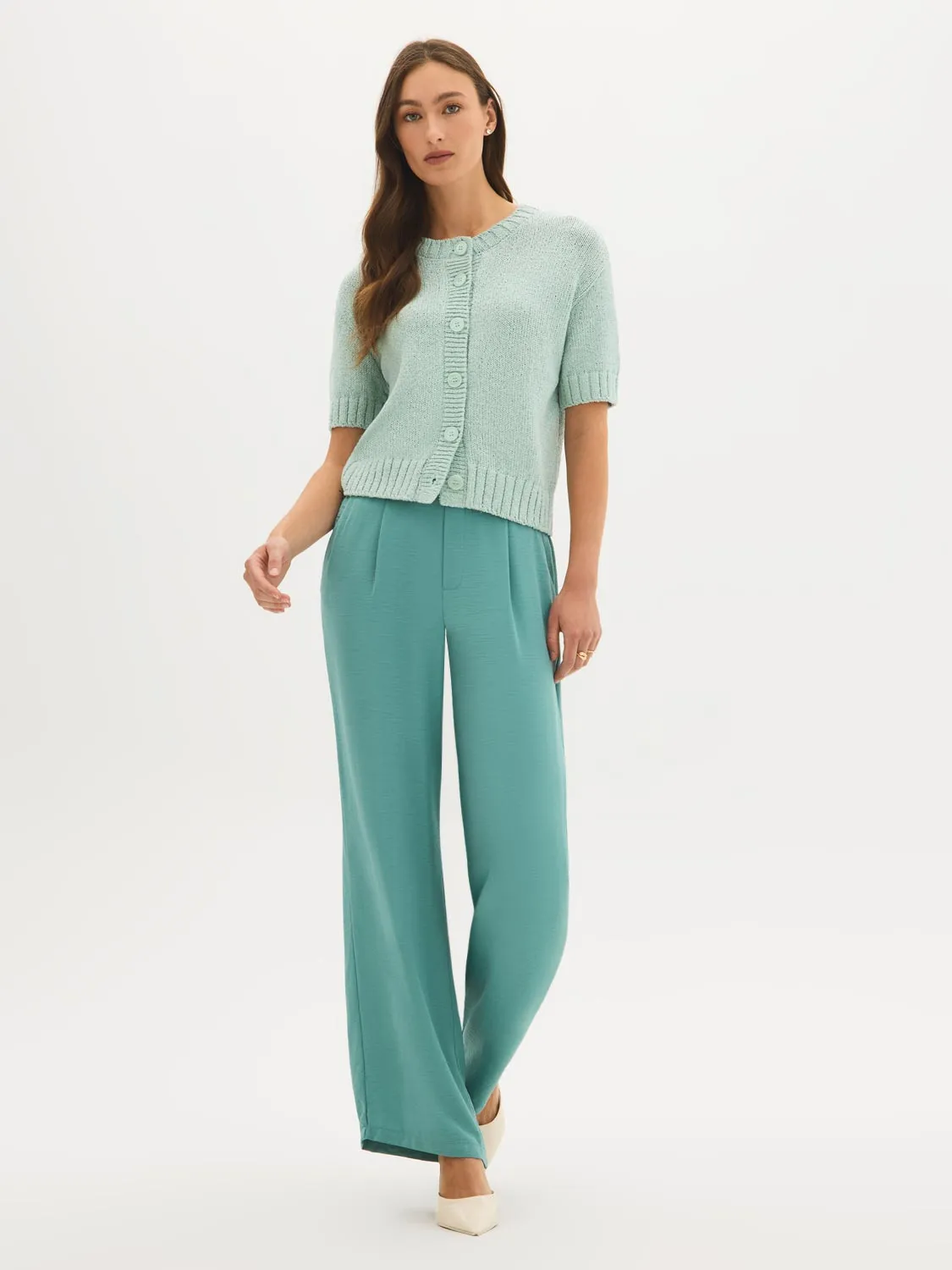 Airflow Wide-Leg Pants sold by Suzy Shier