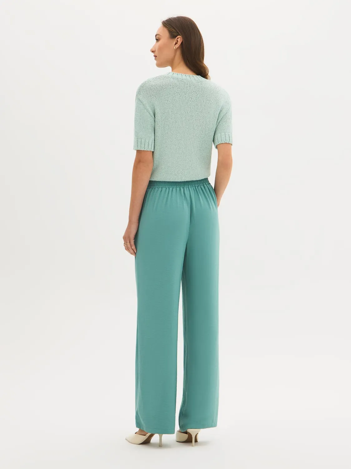 Airflow Wide-Leg Pants sold by Suzy Shier product image thumbnail 5