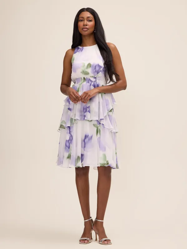 Fit & Flare Floral Dress made by Suzy Shier