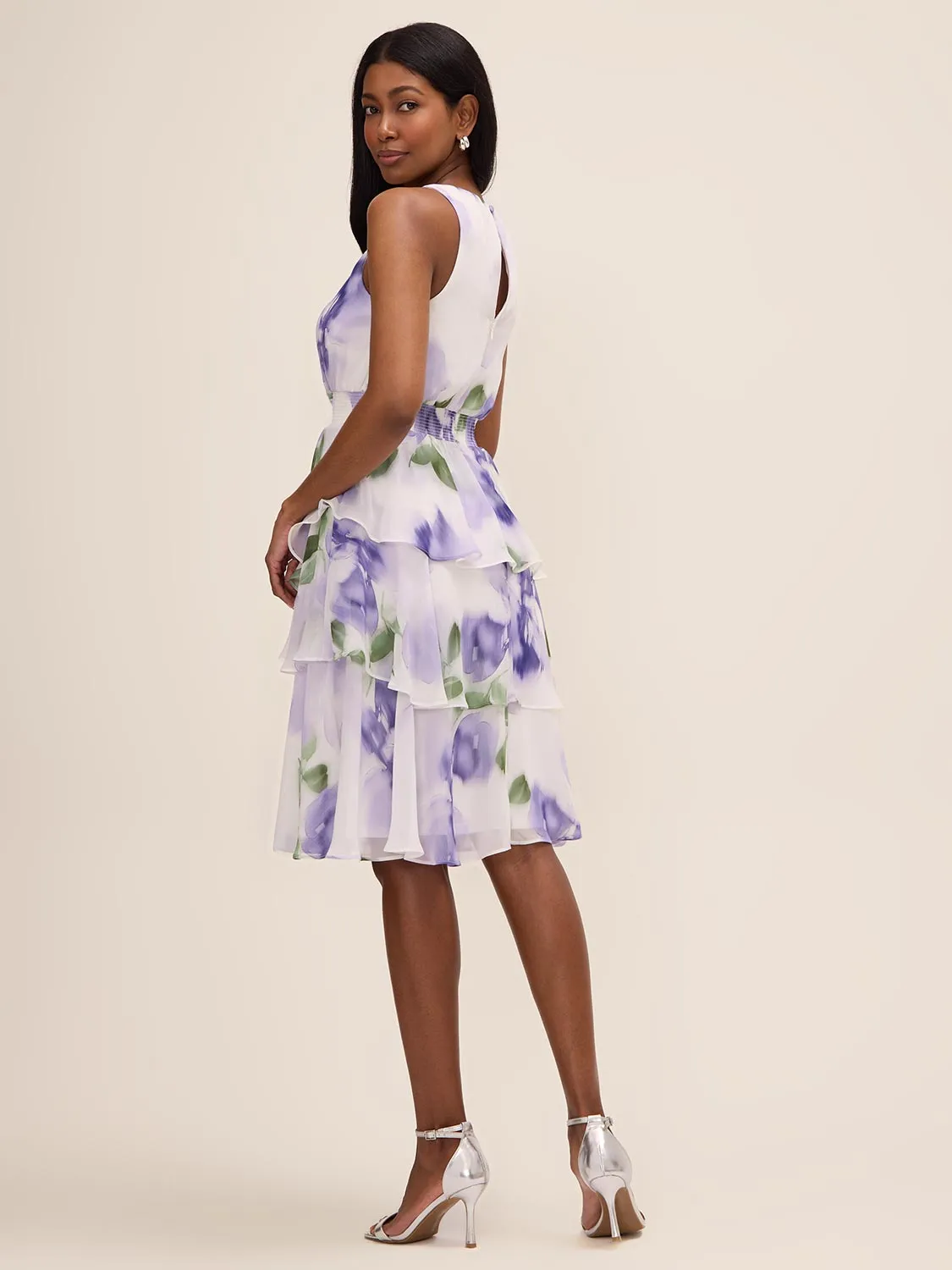 Fit & Flare Floral Dress sold by Suzy Shier product image thumbnail 4