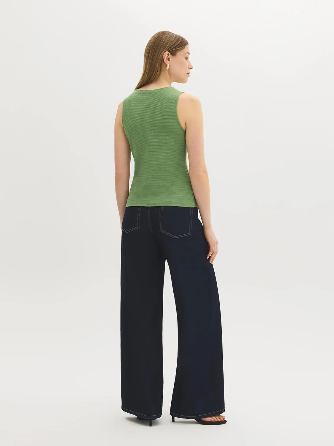 Asymmetrical Button-Front Top sold by Suzy Shier product image thumbnail 4
