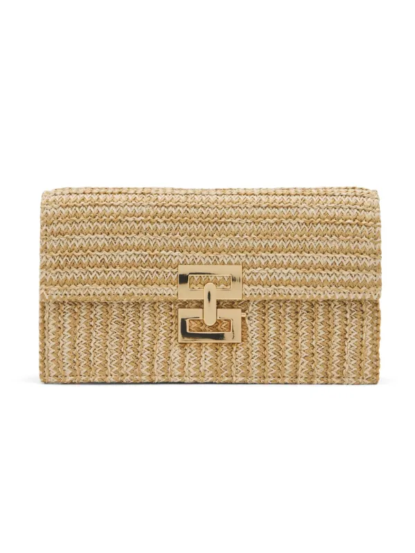 Straw Clutch Bag made by Suzy Shier