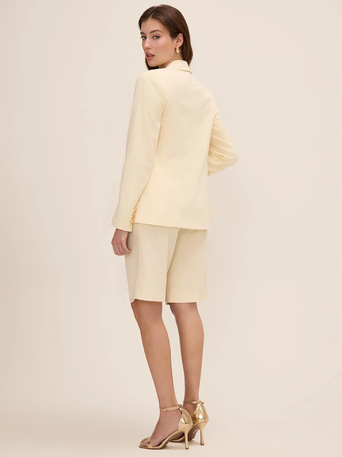 Textured Crosshatch Blazer sold by Suzy Shier product image thumbnail 5