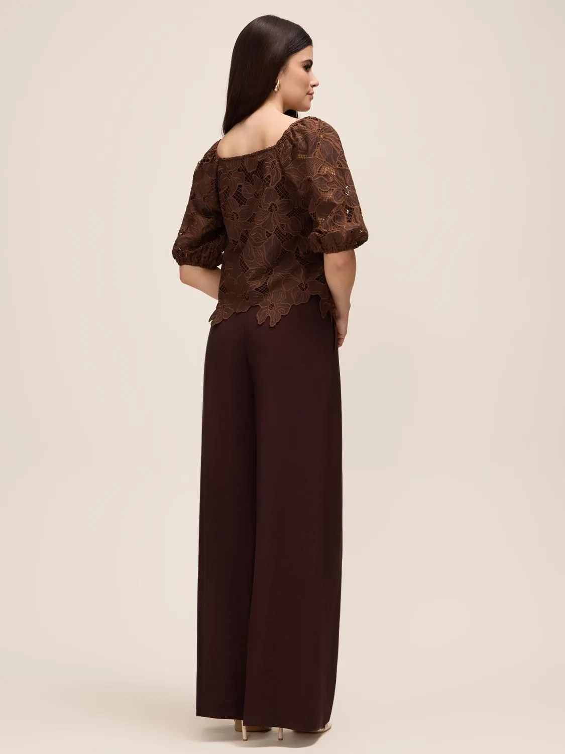 Embroidered Floral Top sold by Suzy Shier product image thumbnail 3