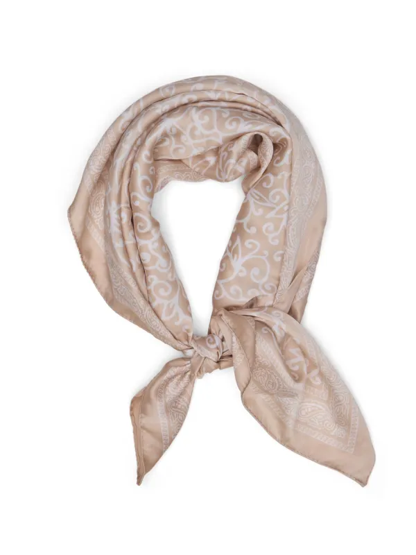 Paisley Silk-Like Scarf made by Suzy Shier