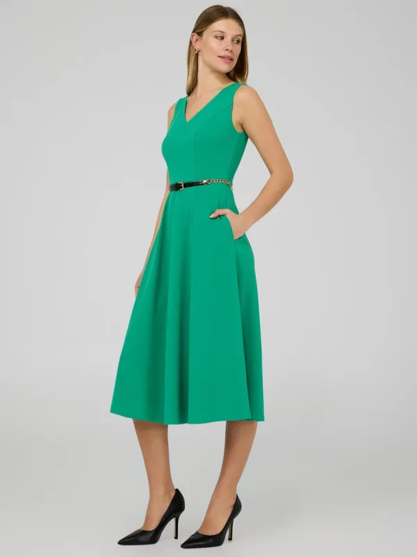 Metallic Belt With Gold Chain sold by Suzy Shier