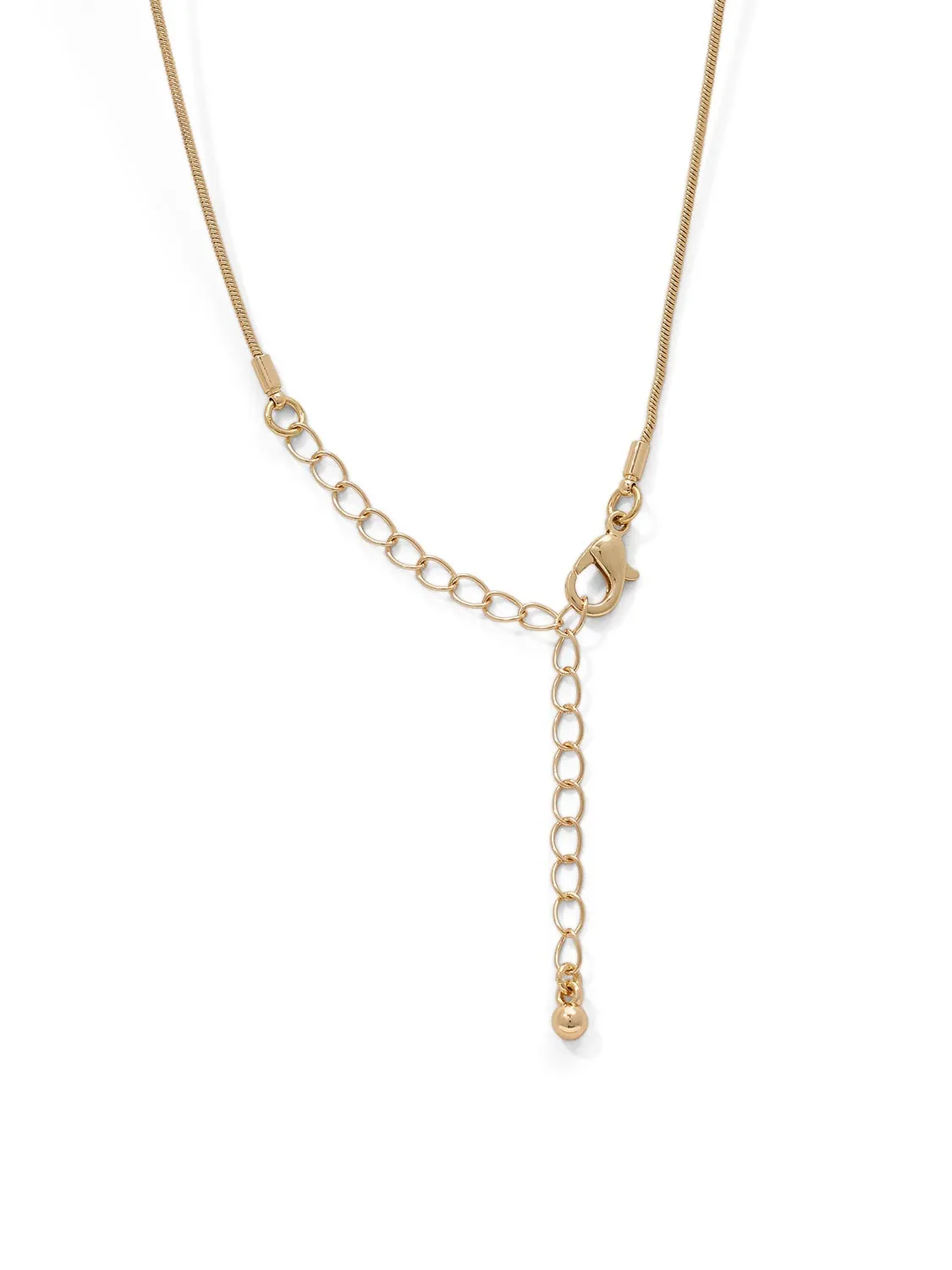 Pavé Nugget Detail Necklace sold by Suzy Shier product image thumbnail 2