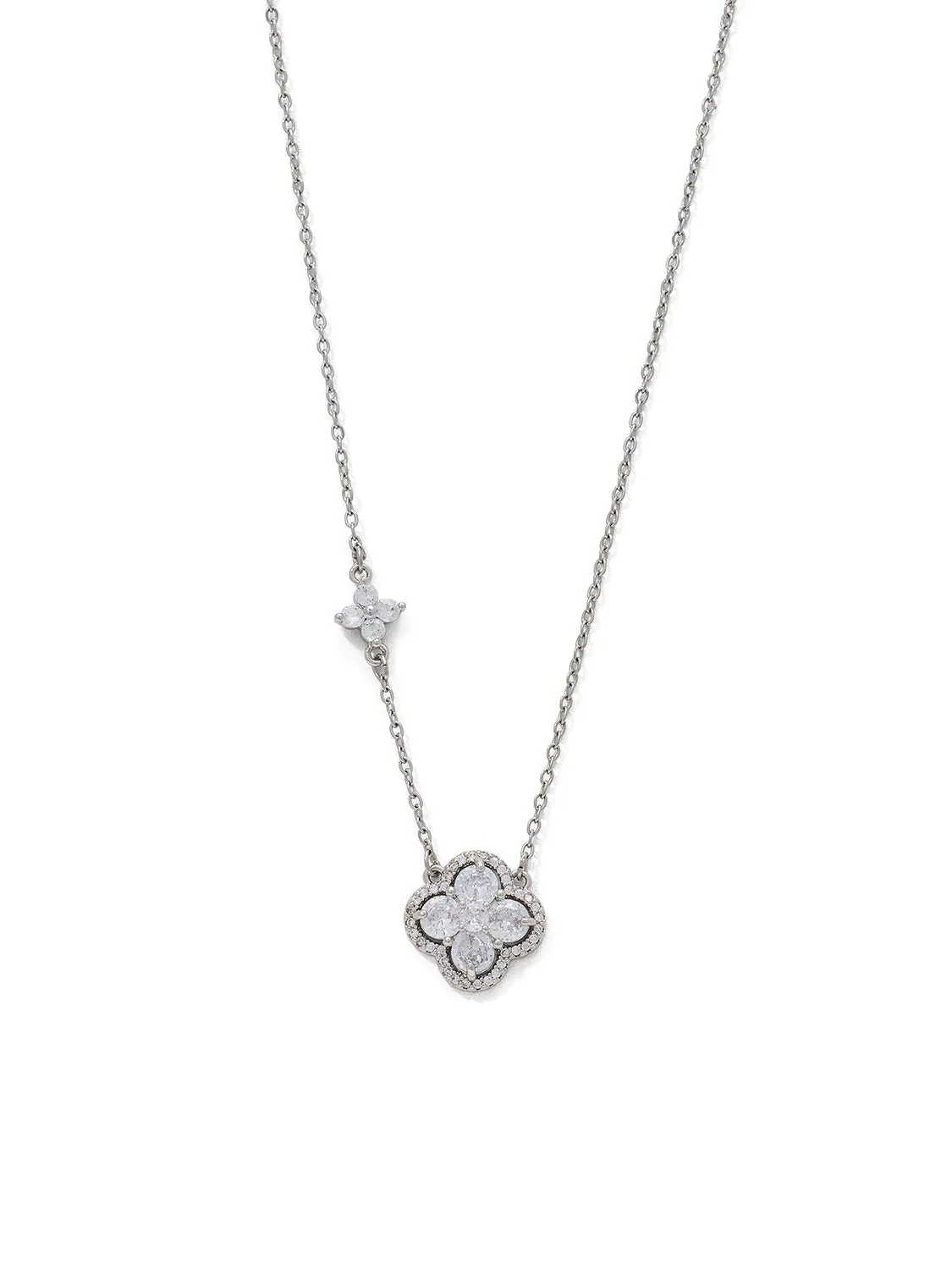 Clover Detail Necklace sold by Suzy Shier