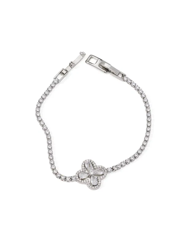 Clover Gem Bracelet made by Suzy Shier