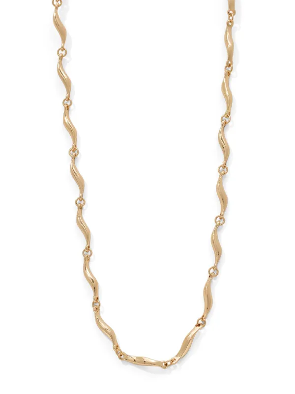 Wave Link Necklace made by Suzy Shier
