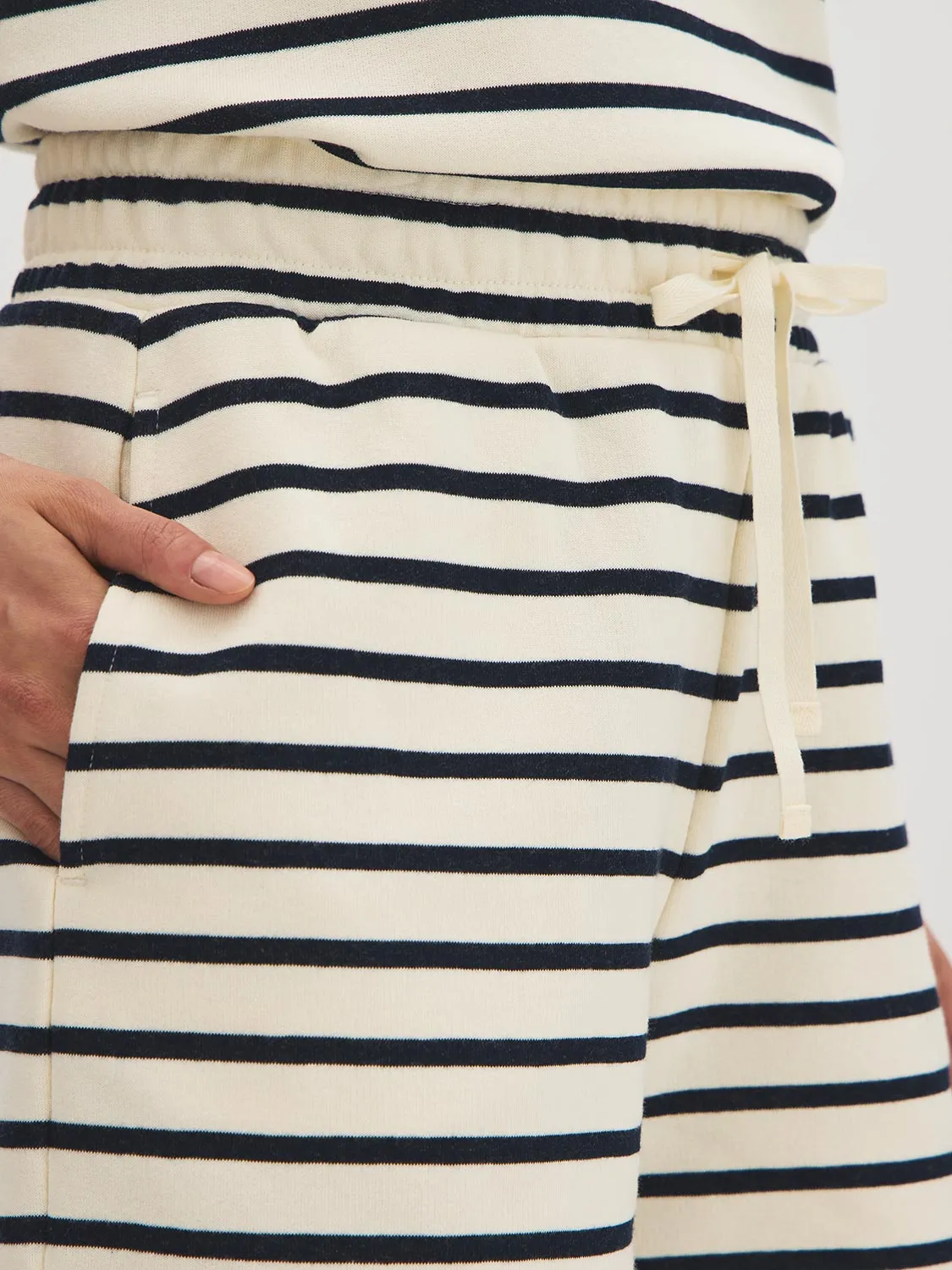 Striped French Terry Shorts sold by Suzy Shier product image thumbnail 5