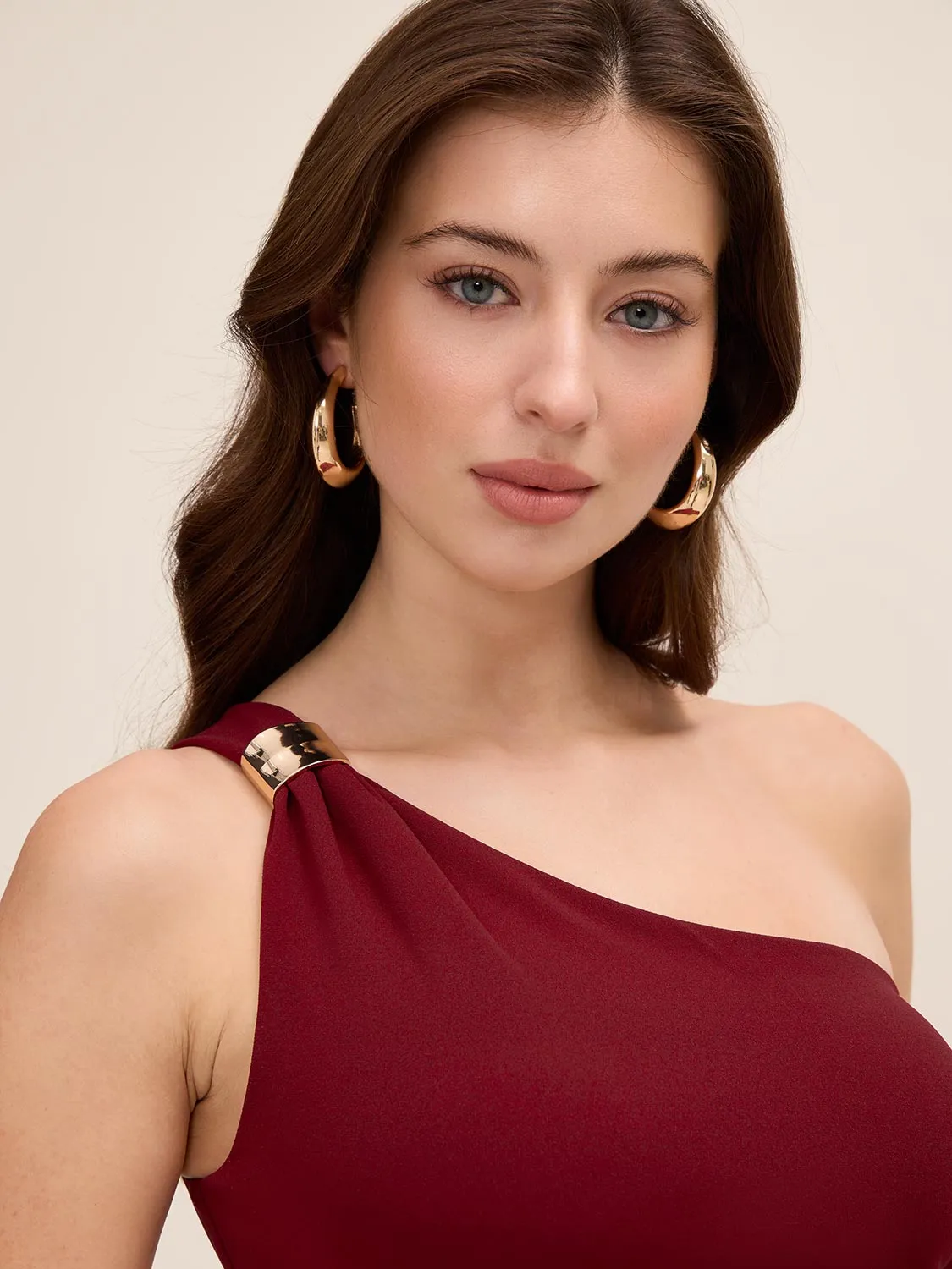 One-Shoulder Sheath Dress sold by Suzy Shier product image thumbnail 2