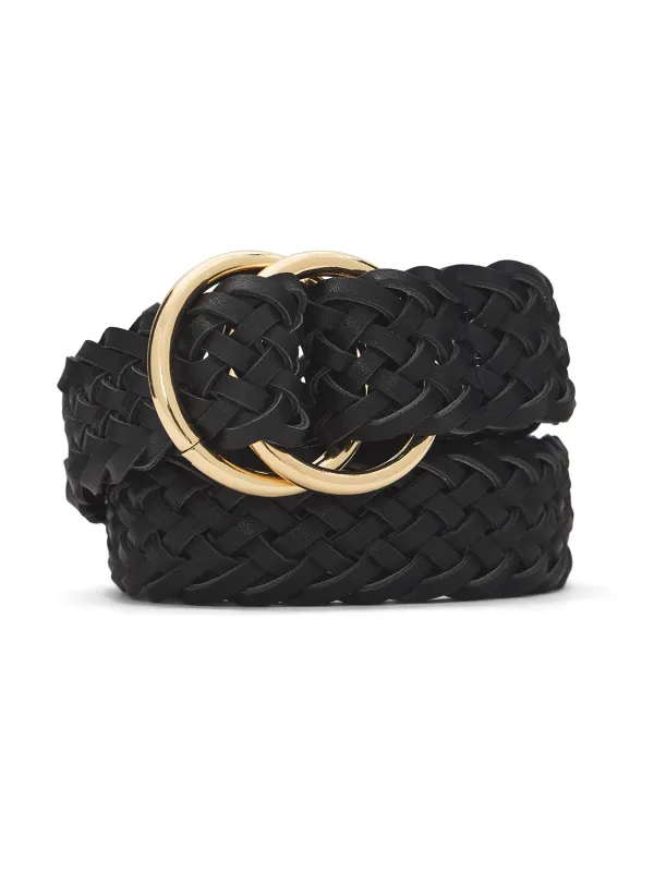Braided Faux Leather Belt made by Suzy Shier