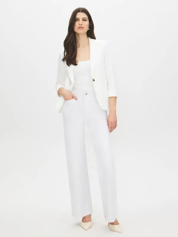 Cuffed Sleeve Blazer made by Suzy Shier