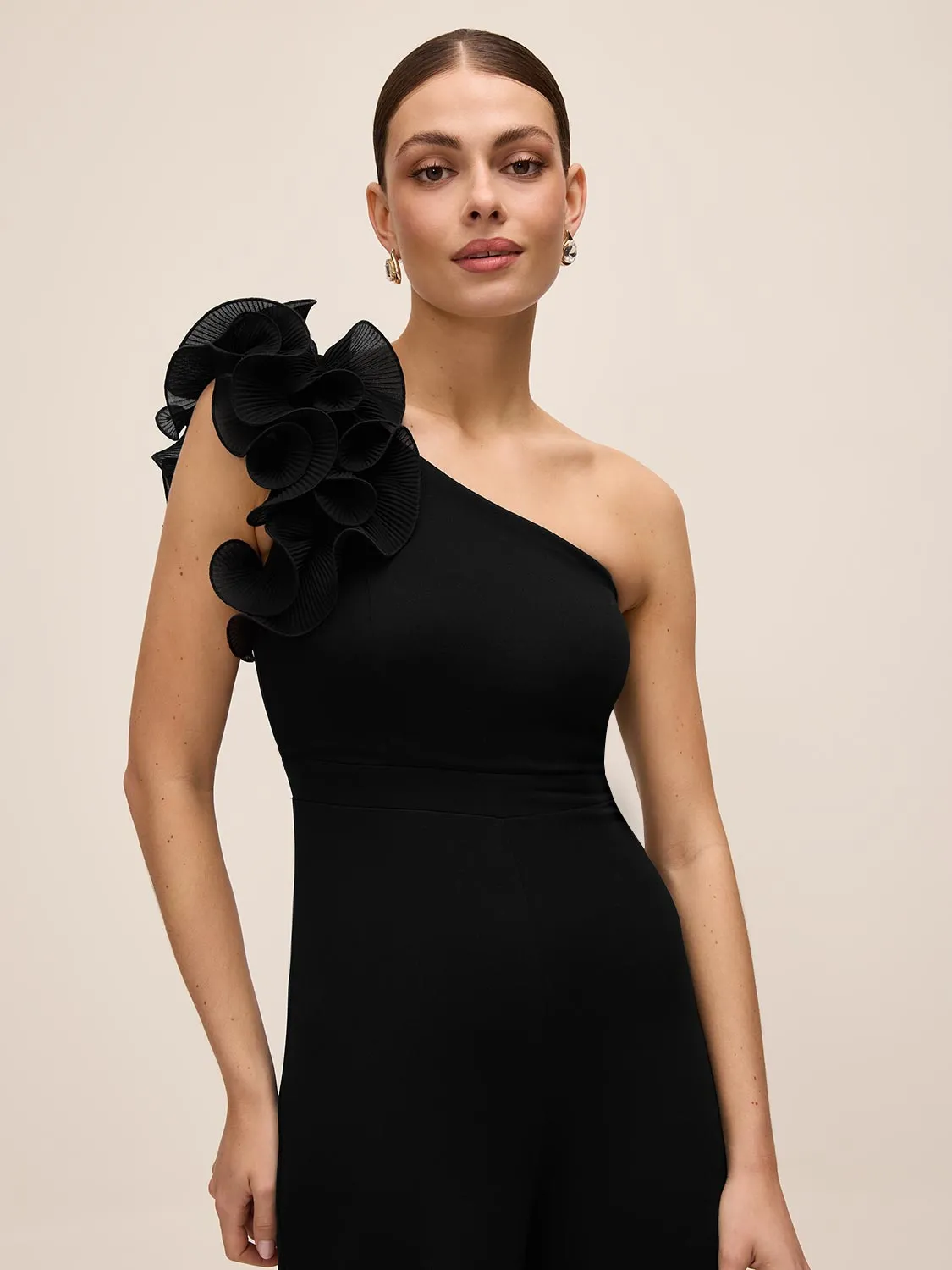 One-Shoulder Jumpsuit sold by Suzy Shier product image thumbnail 3
