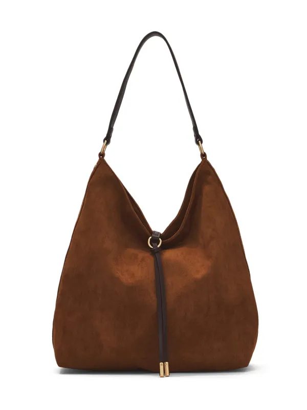 Faux Suede Tote Bag made by Suzy Shier