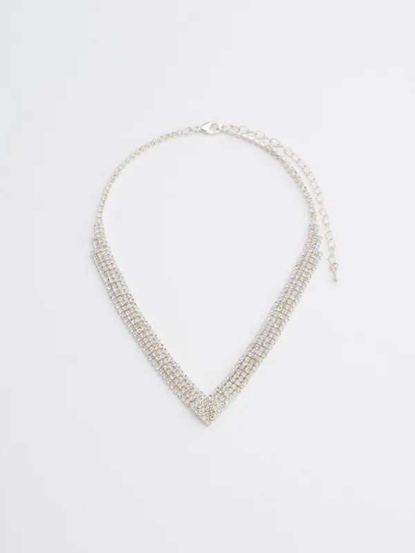 Layered Gem Necklace sold by Suzy Shier