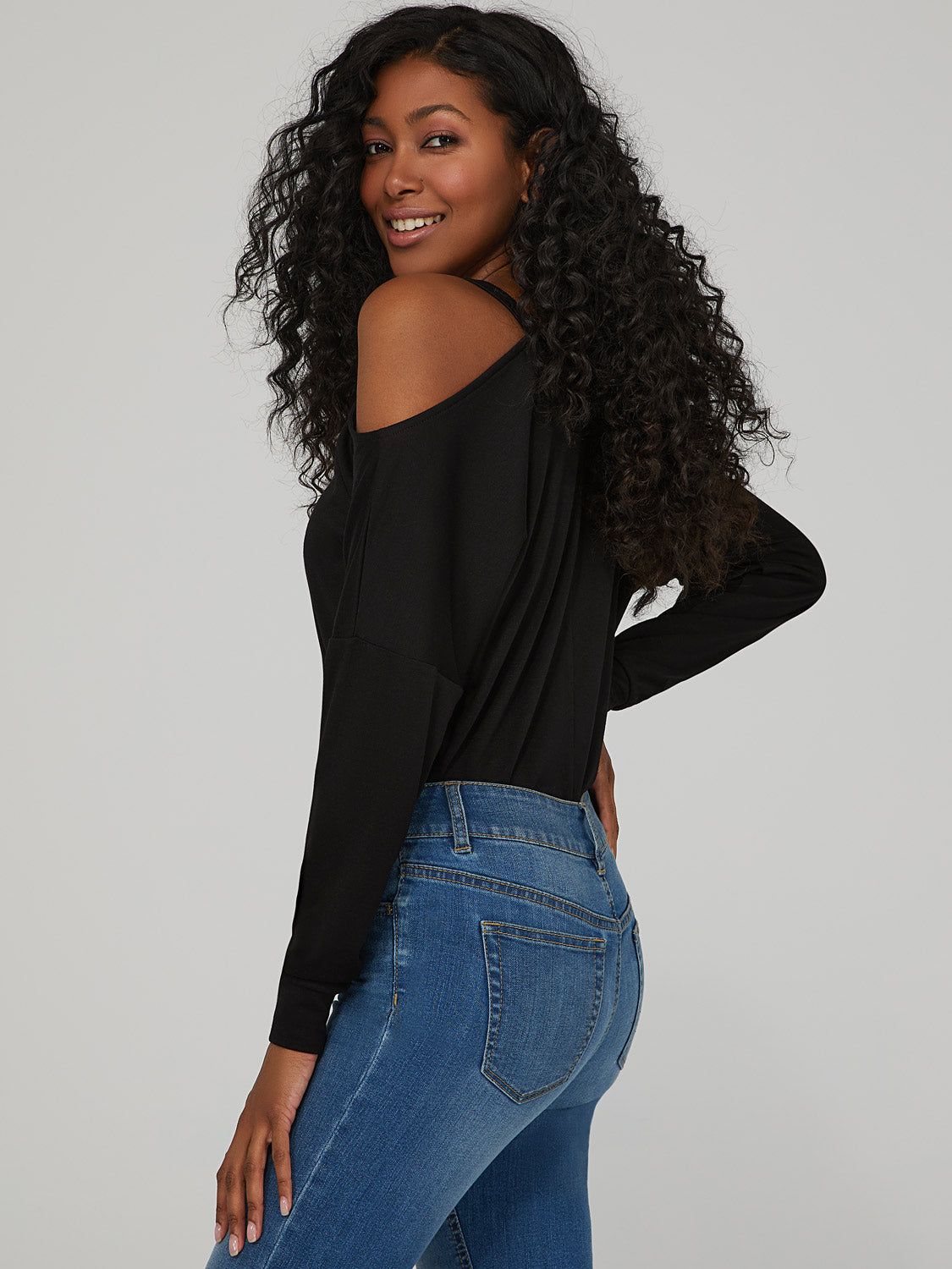 Cut Out Shoulder Top sold by Suzy Shier product image thumbnail 7