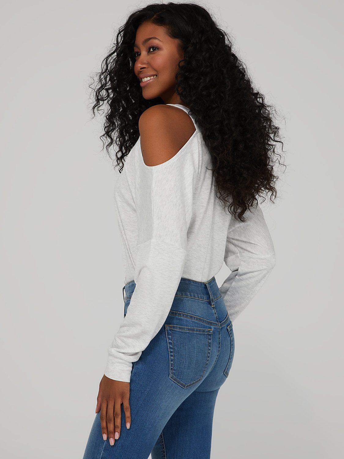 Cut Out Shoulder Top sold by Suzy Shier product image thumbnail 3