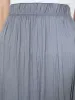 Broomstick Pleated Satin Skirt sold by Suzy Shier