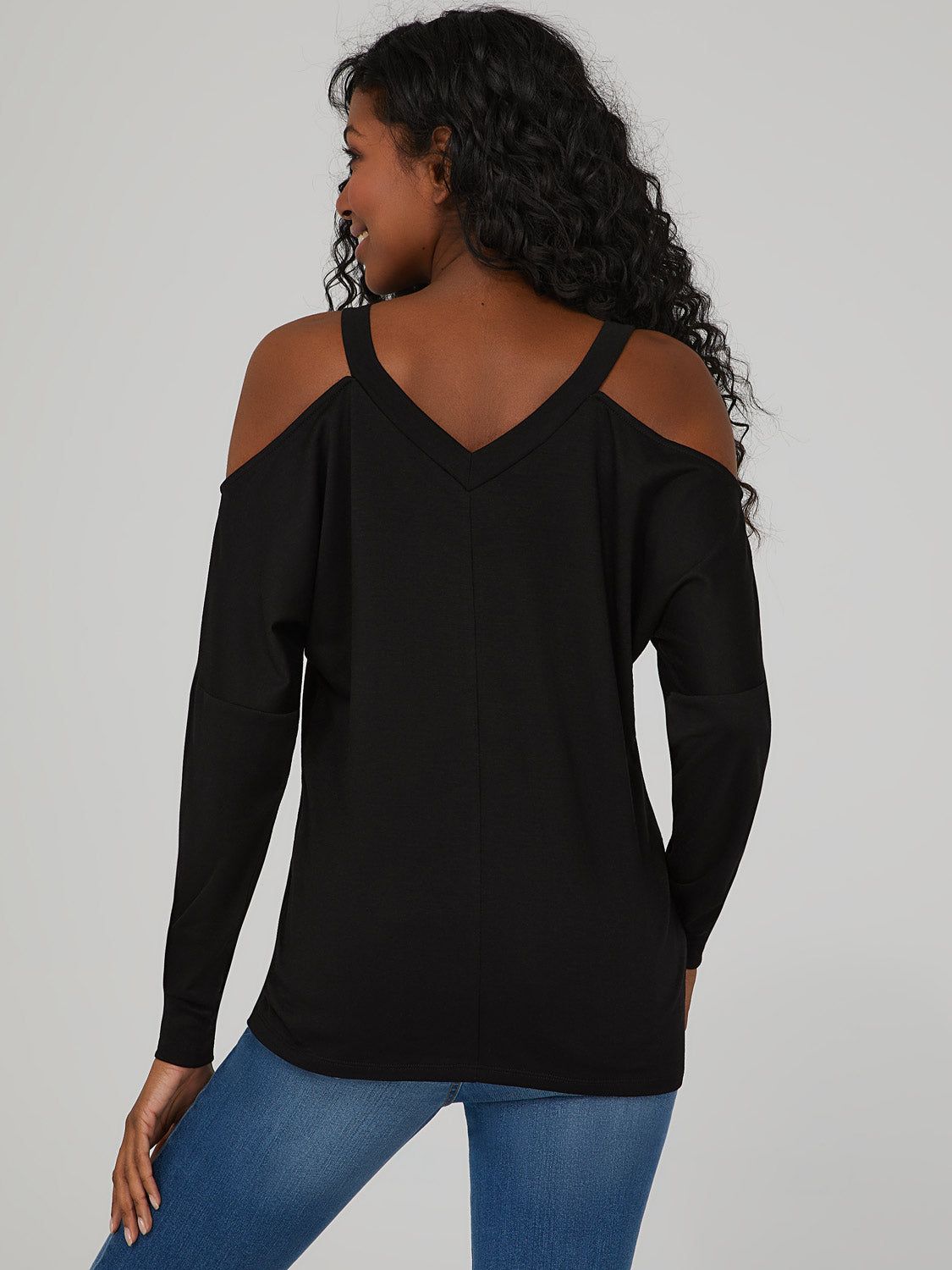 Cut Out Shoulder Top sold by Suzy Shier product image thumbnail 8