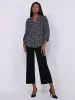 Pintuck Front High-Rise Gaucho Pants sold by Suzy Shier