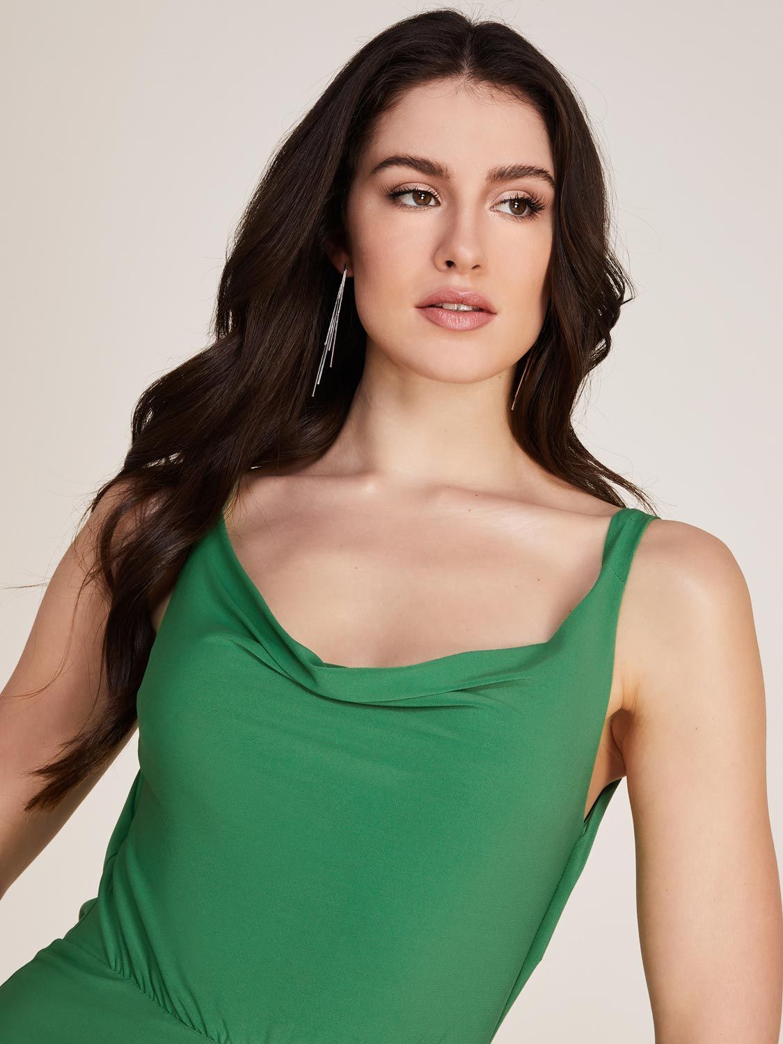 Sleeveless Cowl Neck Gown sold by Suzy Shier product image thumbnail 3