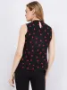 Printed Sleeveless Chiffon Blouse sold by Suzy Shier