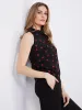 Printed Sleeveless Chiffon Blouse sold by Suzy Shier