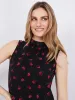 Printed Sleeveless Chiffon Blouse sold by Suzy Shier