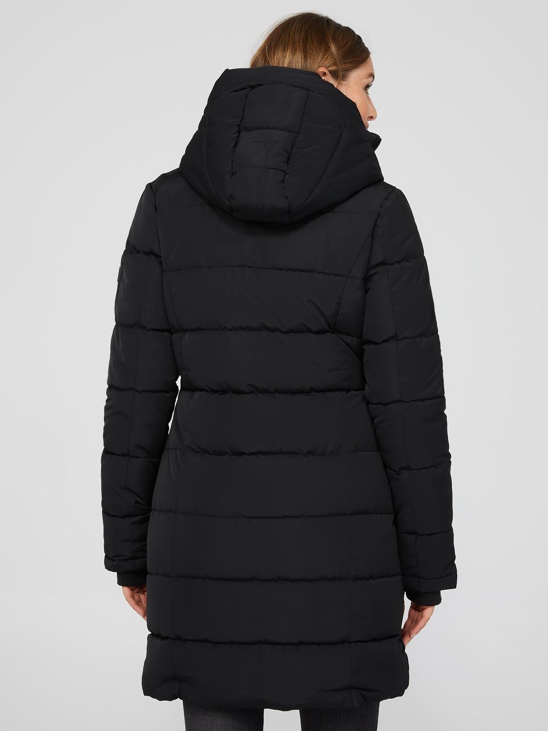Long Puffer Jacket With Collar sold by Suzy Shier product image thumbnail 5