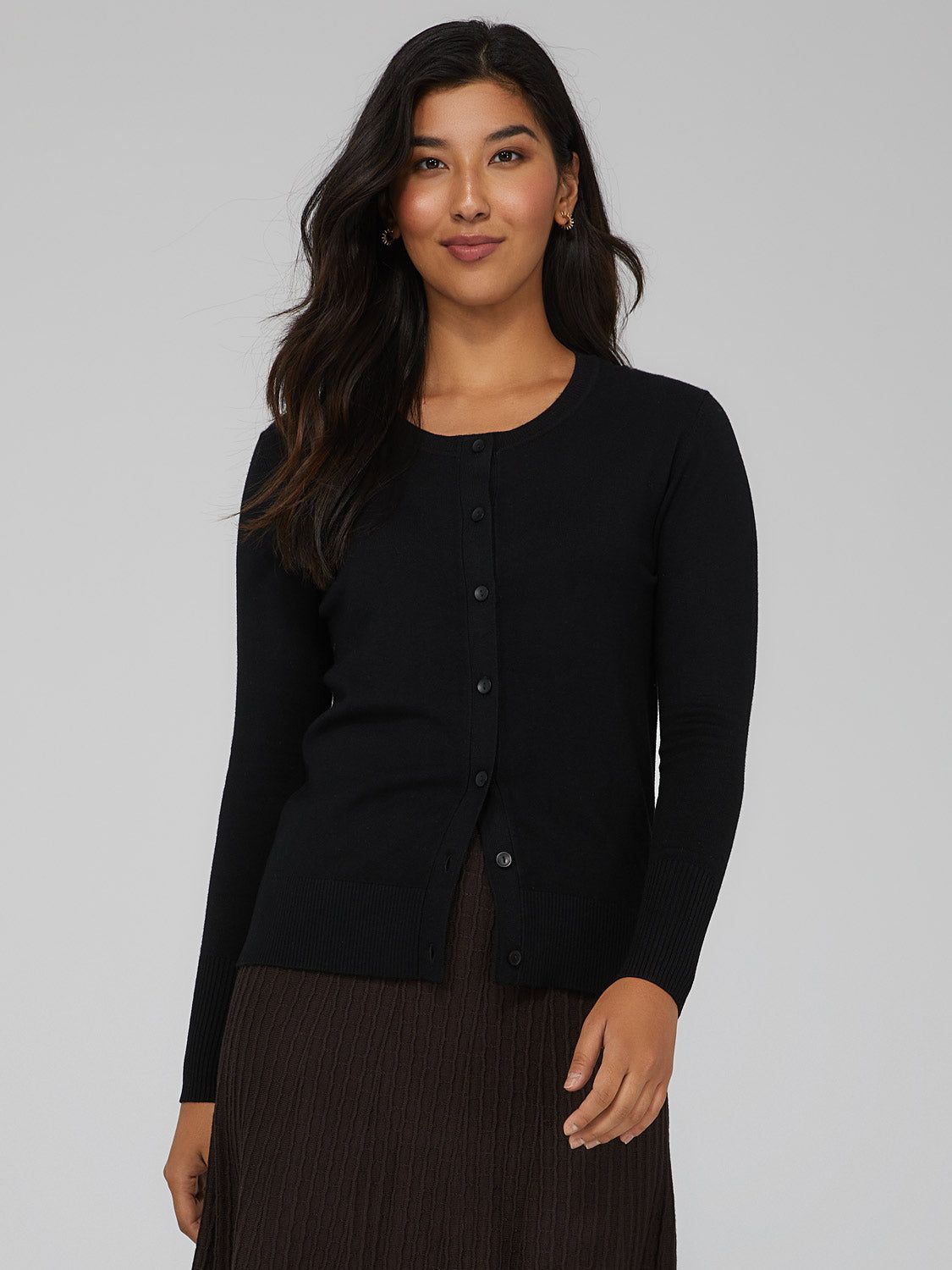 Button Down Knit Cardigan sold by Suzy Shier product image thumbnail 10