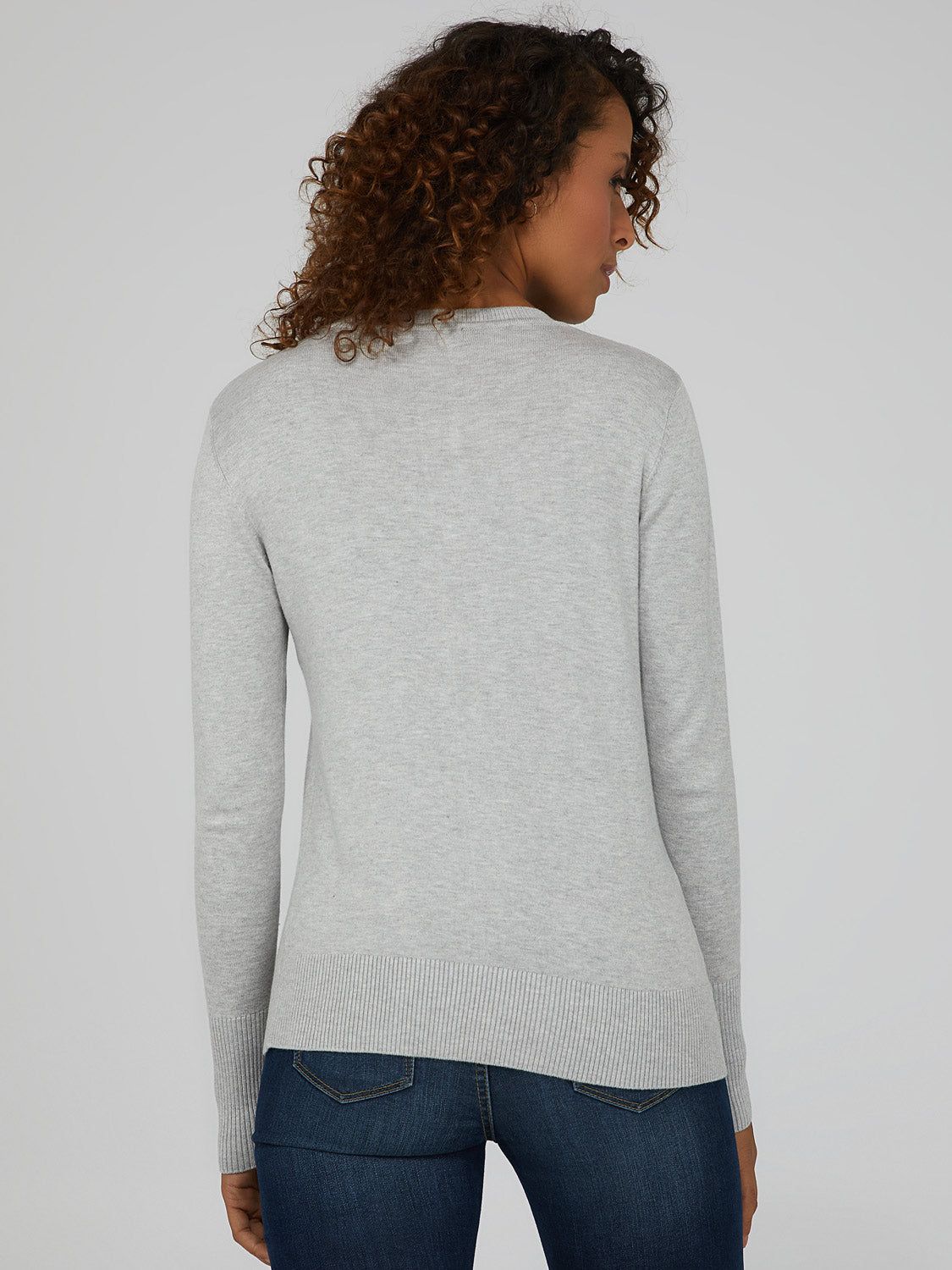 Button Down Knit Cardigan sold by Suzy Shier product image thumbnail 4