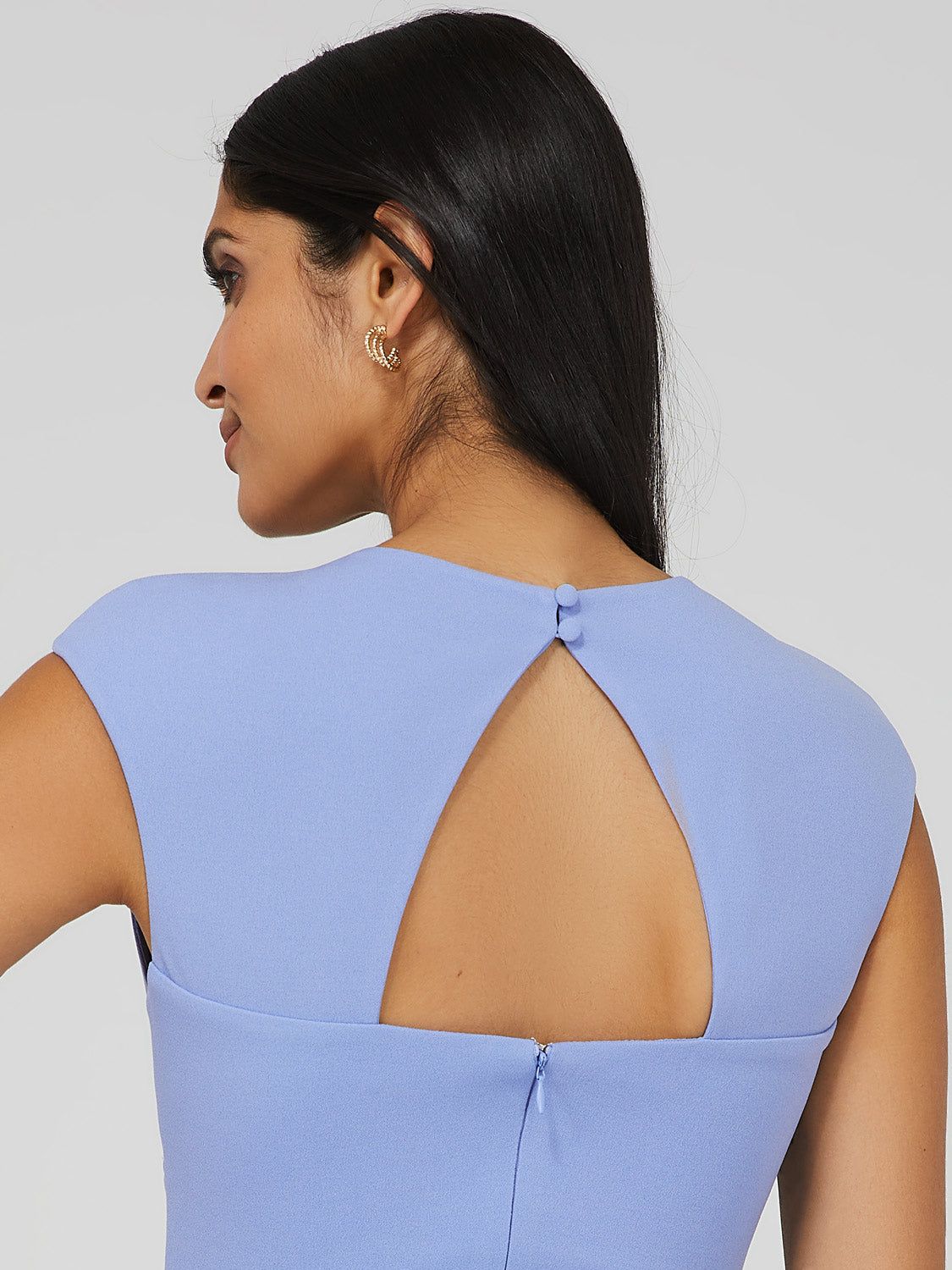 Sleeveless Keyhole Sheath Dress sold by Suzy Shier product image thumbnail 7