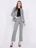 Plaid Straight-Leg Pants sold by Suzy Shier