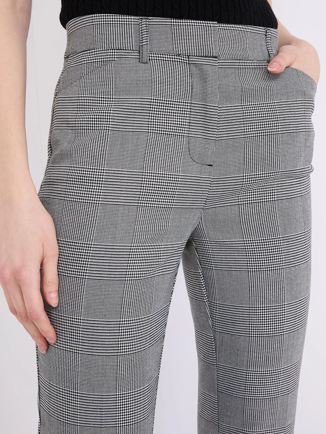 Plaid Straight-Leg Pants sold by Suzy Shier product image thumbnail 2