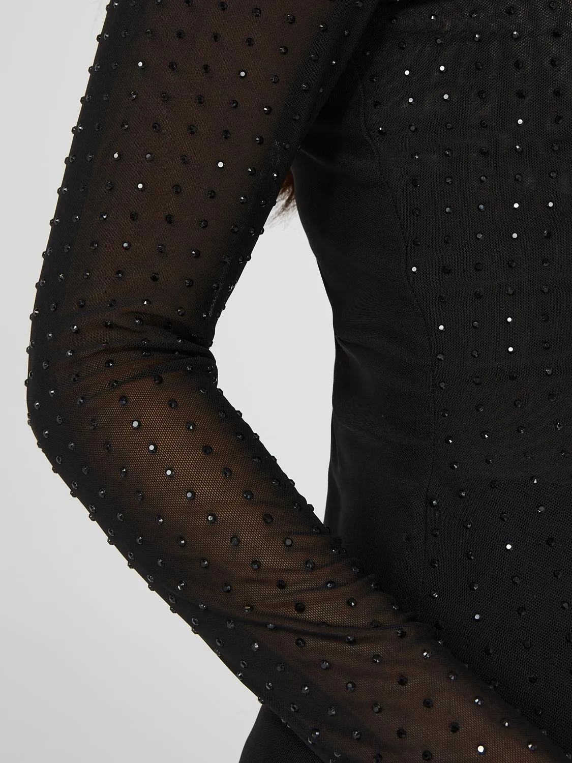 Long Sleeve Mock Neck Top sold by Suzy Shier product image thumbnail 4