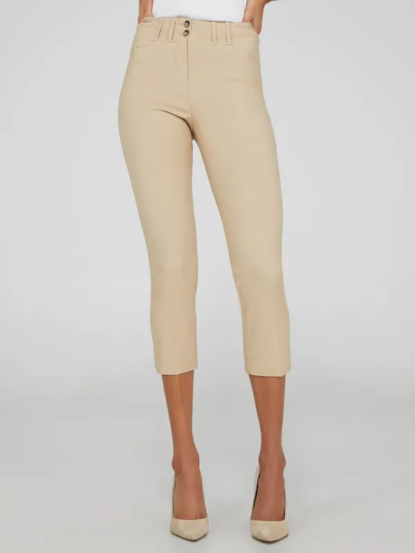 High-Waisted Capri Pants sold by Suzy Shier