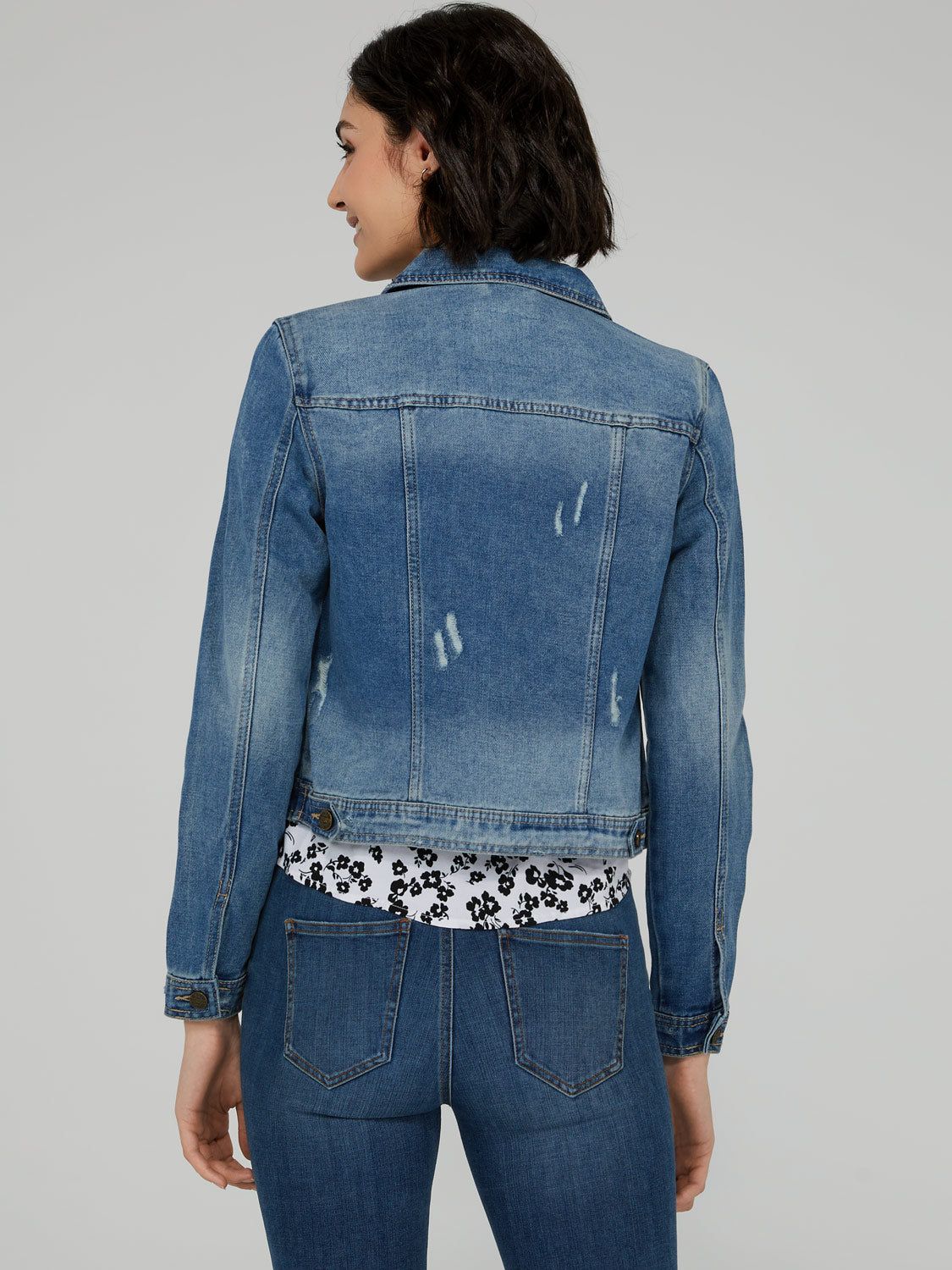 Classic Denim Jacket sold by Suzy Shier product image thumbnail 4